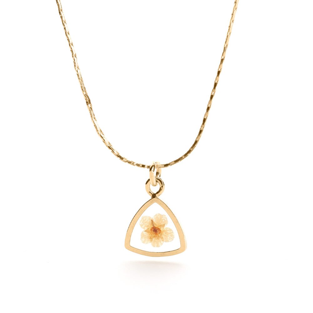 שרשרת שלווה משולש יסמין